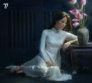 ao dai nghe thuat 7
